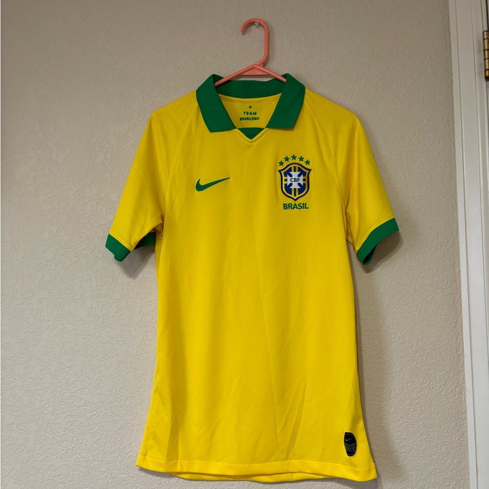 Nike Brazil Home Soccer Jersey 2019 Size S